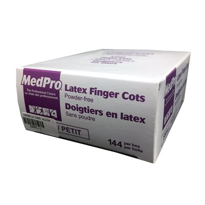 Latex Finger Cots (S)