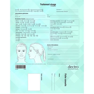 Client Forms (for face cares)